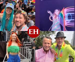 Danna Paola, Alfredo Adame, Sergio Mayer y algunos famosos influencers fueron parte de la marcha del orgullo LGBT+. Aquí algunas imágenes que los famosos compartieron en redes.