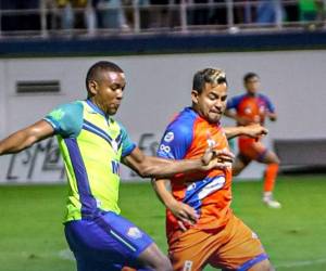 Imágenes del desarrollo del partido.