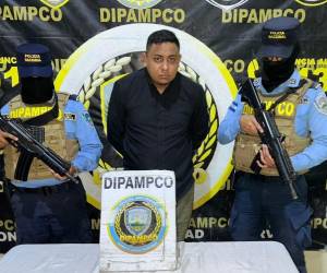 Juan José Morazán García, alias “El Bembas”, fue capturado por agentes de la Dipampco cuando realizaba el cobro de extorsión a transportistas.