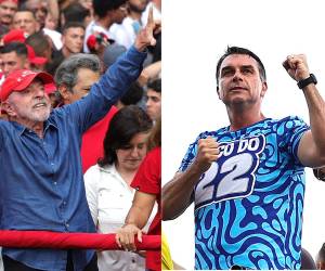 Lula y Flávio cerraron este sábado sus campañas con marchas multitudinarias en las que participaron decenas de miles de simpatizantes en los principales colegios electorales del país.