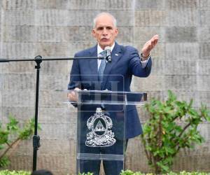 El mandatario hondureño brindó su discurso momentos previos a iniciar con los desfiles patrios.