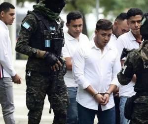 Los siete policías fueron capturados en enero de 2024, días después de haber cometido el atraco en la residencial Los Alpes.