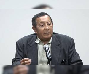 José Antonio Barahona, padre de la magistrada fallecida Miriam Barahona, brindó un testimonio.