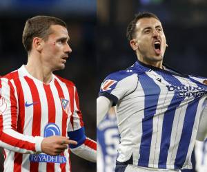 Atlético de Madrid y Real Sociedad se miden en la final de la Copa del Rey.