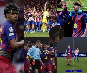 Barcelona quedó eliminado de la Champions League por el Atlético de Madrid. Las mejores postales que dejó el partido.