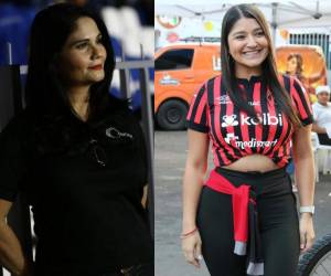 El estadio Nacional José de la Paz Herrera de Tegucigalpa se llenó de bellas chicas para el partido de Motagua ante Alajuelense por la semifinal de la Copa Centroamericana