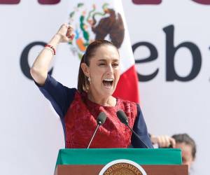 La mandataria mexicana insistió en que la relación comercial con Estados Unidos se mantendrá, pese a las recientes declaraciones del expresidente Donald Trump sobre el futuro del T-MEC.