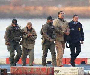 Nicolás Maduro y su esposa Cilia Flores fueron capturados la madrugada del sábado 3 de enero.