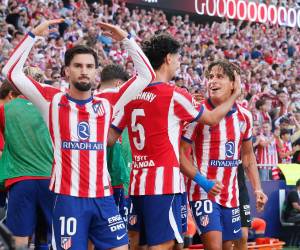Imágenes del desarrollo del partido.