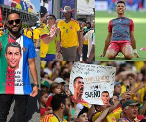 El color antes y durante el Portugal vs Colombia en Miami fue impresionante. Un hondureño sorprendió al viajar desde Tegucigalpa y confesó el dineral que pagó para ver el juego; presencia del FBI y hasta una estrella de la NBA.