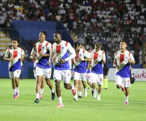Imágenes del desarrollo del partido.
