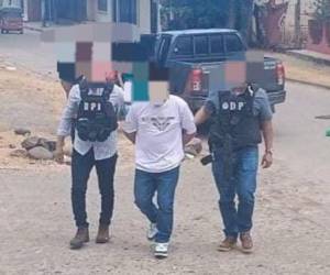 Agentes de la Dirección Policial de Investigaciones (DPI) capturaron al sujeto tras el crimen.