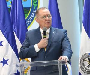 El general de Policpia (r), Gerzon Onán Velásquez Aguilera es el nuevo ministro de la Secretaría de Seguridad.