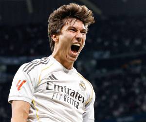 El canterano del conjunto merengue anotó tres golazos.