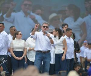 Juan Orlando Hernández regresó a Honduras el domingo 26 de julio.