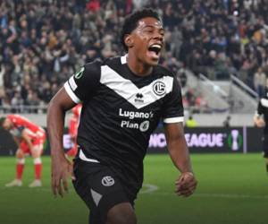 Dereck Moncada vive un gran momento con el Lugano FC de Suiza.