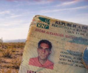 Este es el rostro de Óscar Alexander Matute Ávila.