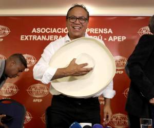 Estamos con tranquilidad para respetar los resultados , expresó el candidato.