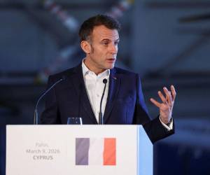 El presidente francés, Emmanuel Macron.