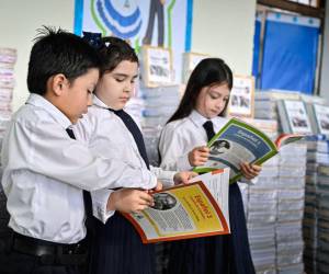 Educación distribuye 394,682 libros de texto en centros educativos de Lempira