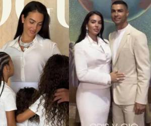 Cristiano Ronaldo y Georgina Rodríguez se casaron sin tener medios en su entorno, nada de invitados, ahora salen a la luz las íntimas fotos de la ceremonia