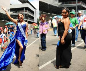 Las creadoras de contenido “La Bicha Catracha” y “Paty Burgos también dijeron presente en las fiestas patrias por los 205 años de independencia de Honduras.