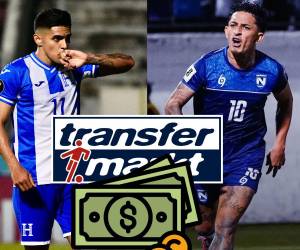¿Cuánto cuesta la Selección de Honduras y la de Nicaragua? Estas dos selecciones se miden este jueves en la quinta fecha de la eliminatoria mundialista de Concacaf y este es el valor de cada plantilla. Un jugador catracho vale cinco veces más que toda la selección pinolera.
