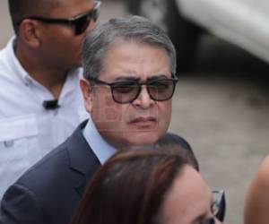 Este miércoles 12 de agosto, en la Corte Suprema de Justicia (CSJ), se lleva a cabo la audiencia inicial contra el expresidente Juan Orlando Hernández por el caso Pandora II.