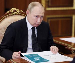 Presidente de Rusia, Vladimir Putin.