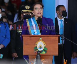 Xiomara Castro, presidenta de Honduras.