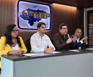Representantes del Cohep y de la ANDI dieron lectura a la posición de la empresa privada sobre las reformas al subsector eléctrico.