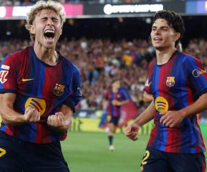 Fermín puso el definitivo tanto del Barcelona para el triunfo sobre el Athletic Club.