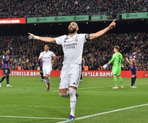 Benzema terminó el partido con un hat-trick, además de brindar una asistencia a Vinicius en el primer gol del equipo merengue.