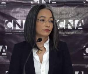 La directora ejecutiva del Consejo Nacional Anticorrupción (<b>CNA</b>), Gabriela Castellanos.