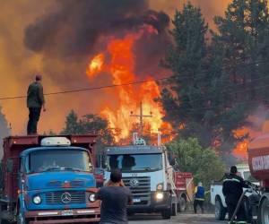 El incendio forestal inició el 23 de diciembre.
