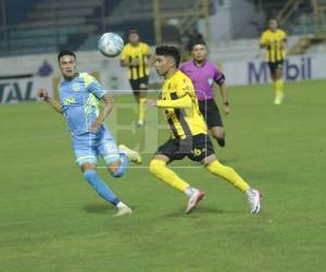 Imágenes del desarrollo del partido.