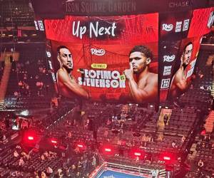 La pelea estelar de la noche es la de Teófimo López ante Shakur Stevenson.