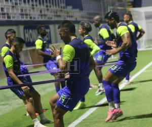 Imágenes del desarrollo del partido.