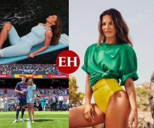 En sus primeras semanas como jugador del Barcelona, Robert Lewandowski se ha ganado el cariño de los aficionados culés gracias a sus goles y entrega en la cancha, pero el polaco no brilla solo y esto es gracias a la compañía de su esposa Anna Lewandowska, quien es el gran soporte del nuevo artillero azulgrana y además acapara miradas en cada partido disputado en el Camp Nou.