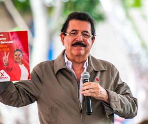 El expresidente hondureño aseguró que su familia ha luchado al lado del pueblo por el bienestar del país.