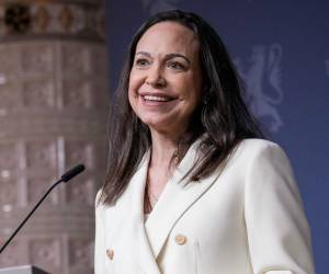 María Corina Machado llega a la Casa Blanca para un almuerzo con Trump