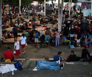 Unos 7,500 migrantes irregulares, en su mayoría de Centroamérica, pero también de Cuba, Nicaragua Venezuela y Haití, intentan cruzar a diario la frontera con Estados Unidos.