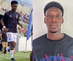 Kenny Martínez tuvo un paso por las inferiores y debutó con el primer equipo del Olimpia.