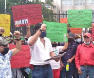Los colonos de San Antonio de Flores en apoyo de Cáceres han llegado a pedirle a los magistrados puedan dar el veredicto final.