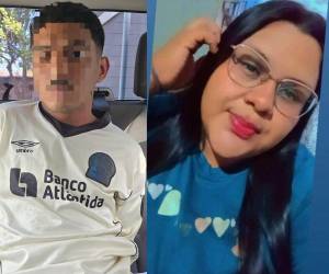 El individuo fue aprehendido horas después de reportarse la muerte violenta contra Winiker Elena Galeas Alvarado, a quien mataron en el tramo de la vía rápida que conecta la colonia La Vega con el anillo periférico.