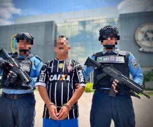 Dickson Javier Andino fue remitido de forma inmediata al juzgado que solicitó su captura, en Comayagua.