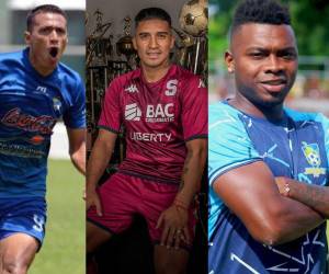 Gerson Tinoco y Elmer Güity (El Salvador) y Michael Chirinos (Costa Rica), destacan en los legionarios hondureños en Centroámerica.