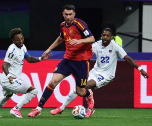 España no está siendo tan clara en los primeros minutos del juego.