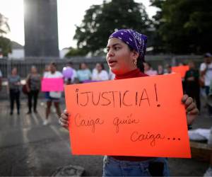 Imagen de archivo ilustra protestas en contra del abuso sexual en Colombia