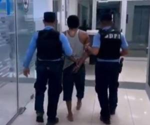 Agentes de la Policía Nacional realizaron la captura del sospechoso y mantienen abierta la investigación del crimen ocurrido en El Progreso, Yoro.